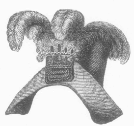 Hat with a Glove as a Favor.